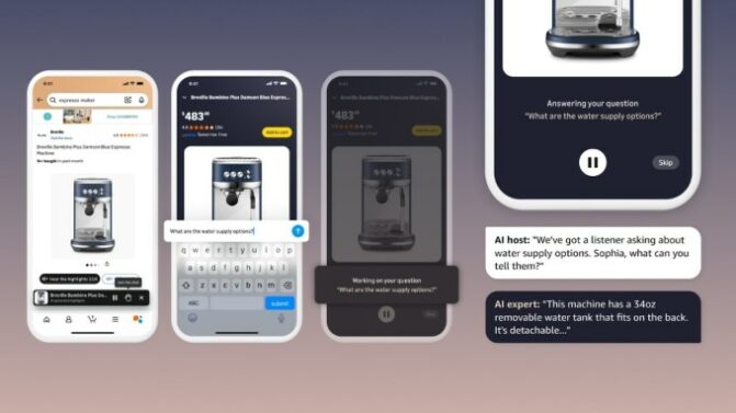 亚马逊推出商品页AI语音问答功能