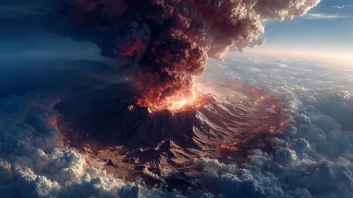 7.4万年前超级火山险些灭绝人类，人类却做了件不可思议的事