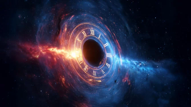 爱因斯坦虫洞或藏时间镜像：宇宙的隐形时间之谜